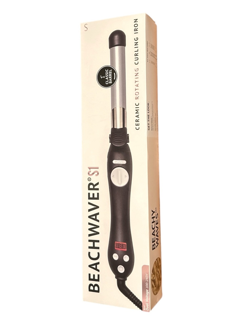 NEW Beachwaver S1 Classic 1” Rotating Curling Iron | Sealed | MSRP $149